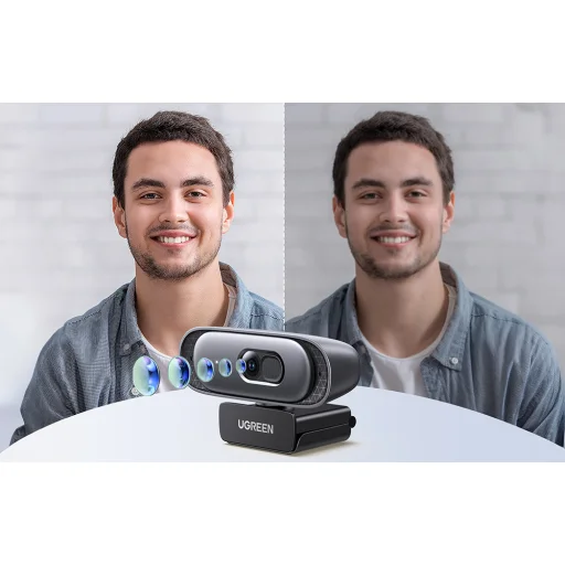 Webcam beépített mikrofonnal Ugreen CM778 USB, 2K, 30 FPS - 5