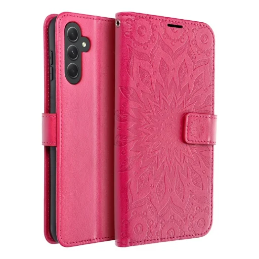 MEZZO fliptok Samsung Galaxy A54 5G mandala magenta tok - 2