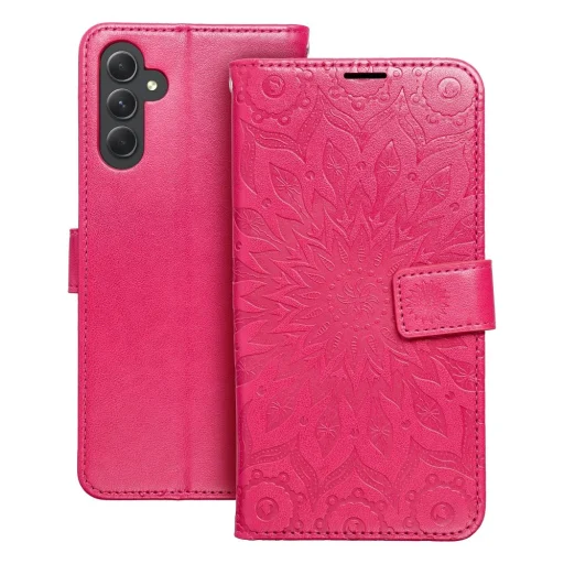 MEZZO fliptok Samsung Galaxy A54 5G mandala magenta tok - 1