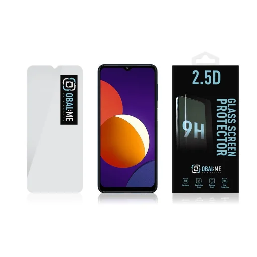 OBAL:ME 2.5D Üvegfólia Samsung Galaxy M12/A32 5G/A12/A02s-hoz Átlátszó - 3