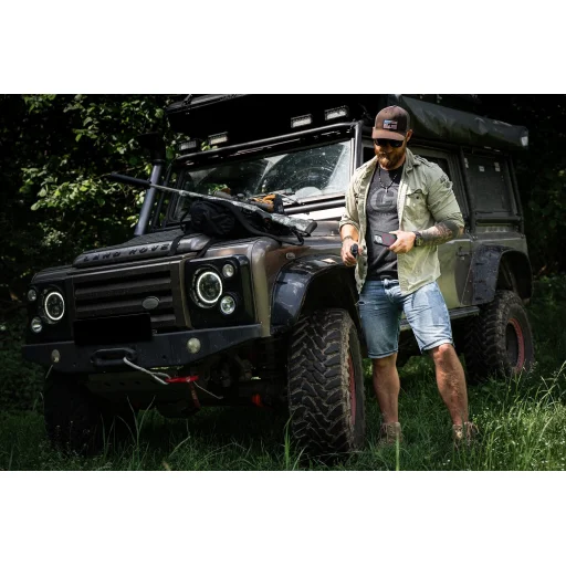 Tactical MagForce Hyperstealth 2.0 tok iPhone 11-hez, Fekete/Piros - 5