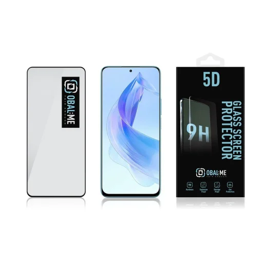 OBAL:ME 5D Üvegfólia Honor 90 Lite Fekete - 3