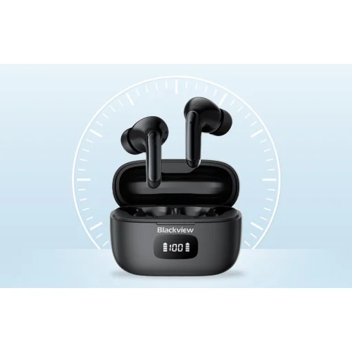 Blackview AirBuds 8 Vezeték nélküli Fülhallgató (Fekete) - 9