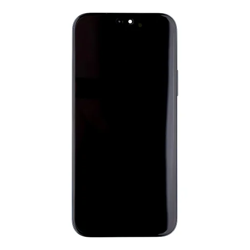 LCD kijelző + érintőpanel + előlap Honor X8b fekete (szervizcsomag) - 1
