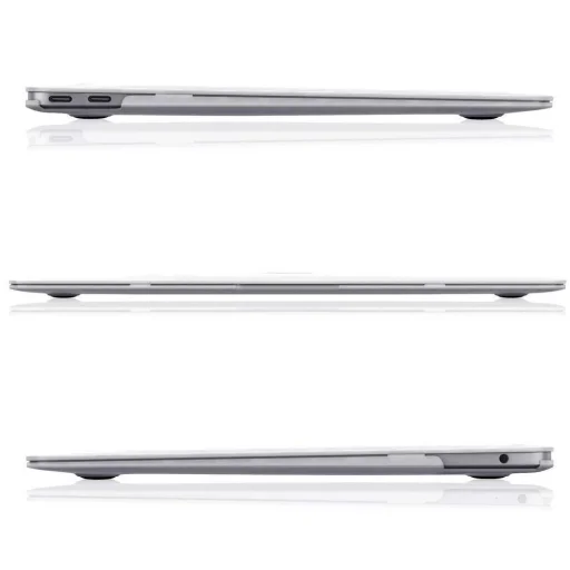 Tech-Protect SmartShell tok MacBook Air 13" M2 / M3 / 2022-2024 - átlátszó és csillámos - 4