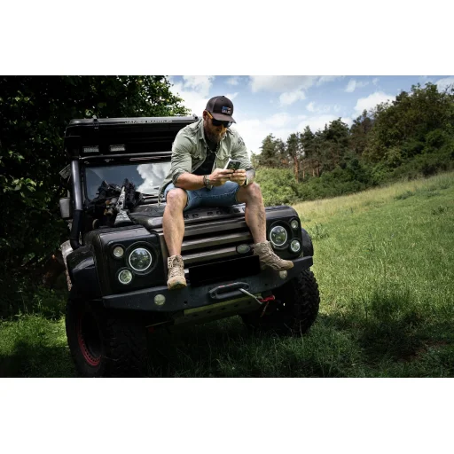 Tactical MagForce Hyperstealth 2.0 tok iPhone 13 mini Fekete/Sárga - 5