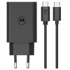 Motorola TurboPower 68W hálózati töltő adapter + USB-C kábel 6.5A - 3