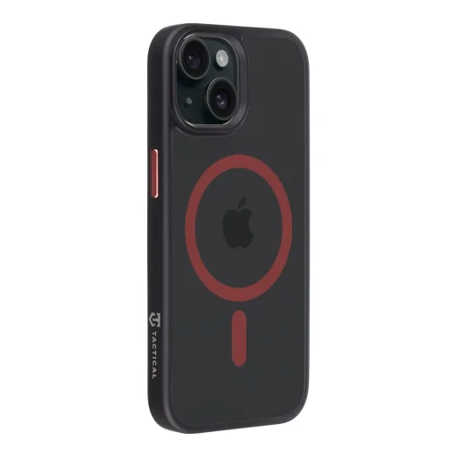 Tactical MagForce Hyperstealth 2.0 tok iPhone 15-höz fekete/piros - 2