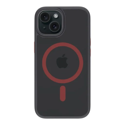 Tactical MagForce Hyperstealth 2.0 tok iPhone 15-höz fekete/piros - 1
