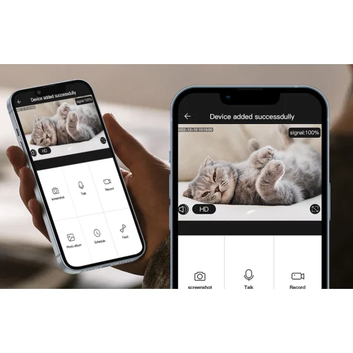 Rojeco 3L Automata Kisállat Etető WiFi-vel és Kamerával - 7