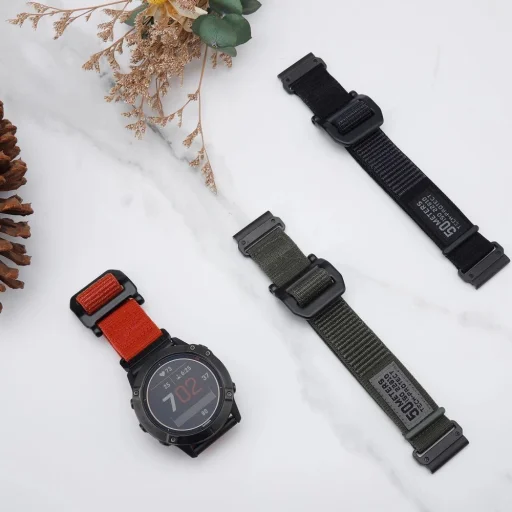 Tech-Protect Scout szíj Garmin Fenix ​​3/5X/3HR/5X Plus/6X/6X Pro/7X - fekete - 2