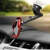 FORCELL autós tartó vezeték nélküli töltéssel, automatikus szenzorral + mágneses adapterek HS1 15W piros thumbnail