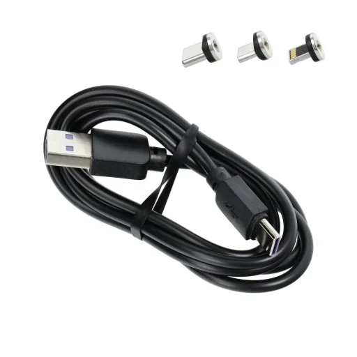 FORCELL autós tartó vezeték nélküli töltéssel, automatikus szenzorral + mágneses adapterek HS1 15W piros - 5