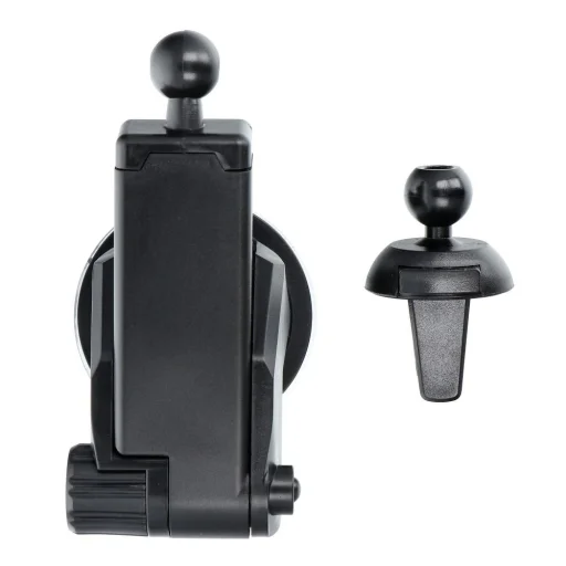 FORCELL autós tartó vezeték nélküli töltéssel, automatikus szenzorral + mágneses adapterek HS1 15W piros - 6