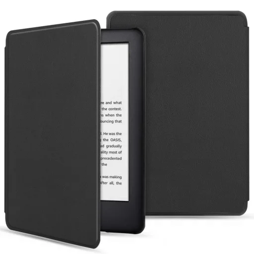 Tech-Protect fliptok Kindle 11 2022 - fekete - 1
