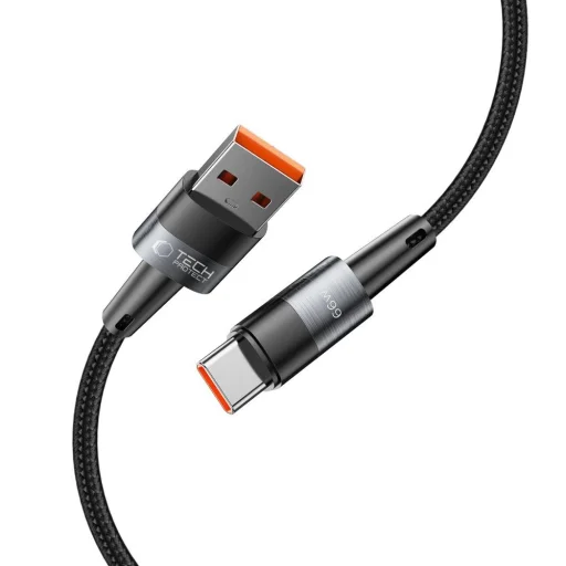 Tech-Protect UltraBoost USB-C / USB-C kábel 66W 6A 1m - szürke - 2