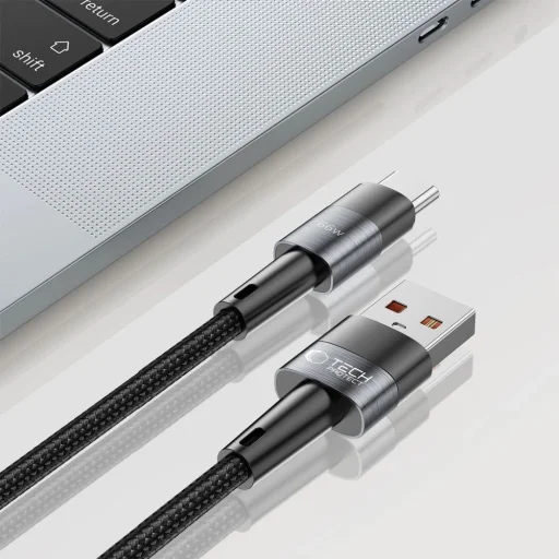 Tech-Protect UltraBoost USB-C / USB-C kábel 66W 6A 1m - szürke - 4