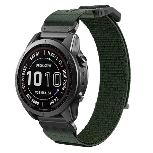 Tech-Protect Scout szíj Garmin Fenix ​​5 / 6 / 6 Pro / 7 - sötétzöld - 7