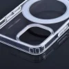 CLEAR MAG COVER tok kompatibilis MagSafe technológiával iPhone 12-höz, átlátszó thumbnail