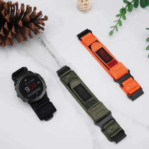 Tech-Protect Scout Pro szíj Garmin Fenix 5 / 6 / 6 Pro / 7 - zöld - 4