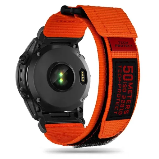 Tech-Protect Scout Pro szíj Garmin Fenix ​​3 / 5X / 3HR / 5X Plus / 6X / 6X Pro / 7X - narancssárga - 1