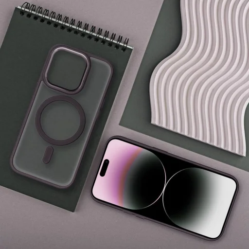 MATTE MAG COVER tok MagSafe kompatibilis IPHONE 16 Plus lila - 3