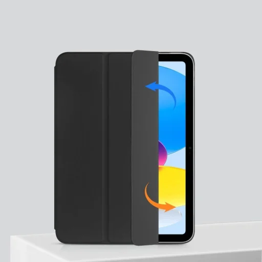 Tech-Protect SmartCase Magnetic tok iPad 10.9" 2022 / iPad 11 2025 - fekete - 2