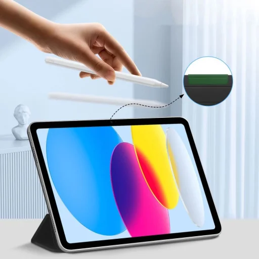 Tech-Protect SmartCase Magnetic tok iPad 10.9" 2022 / iPad 11 2025 - fekete - 3