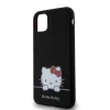 Hello Kitty Liquid Silicone Daydreaming Logo tok iPhone 11-hez Fekete thumbnail