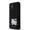 Hello Kitty Liquid Silicone Daydreaming Logo tok iPhone 11-hez Fekete thumbnail
