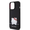 Hello Kitty Liquid Silicone Daydreaming Logo tok iPhone 13 Pro fekete thumbnail