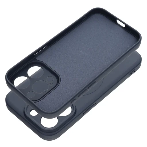 SILICONE MAG COVER tok kompatibilis MagSafe technológiával az iPHONE 15 Pro-hoz kék titán színben - 3