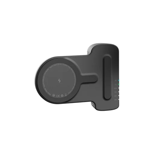 VEGER powerbank 5 000 mAh kompatibilis MagSafe PD QC3.0 20W Tourist (W0569) fekete - 2