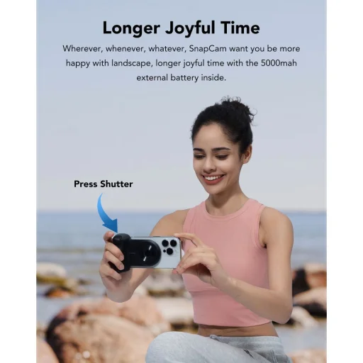 VEGER powerbank 5 000 mAh kompatibilis MagSafe PD QC3.0 20W Tourist (W0569) fekete - 15