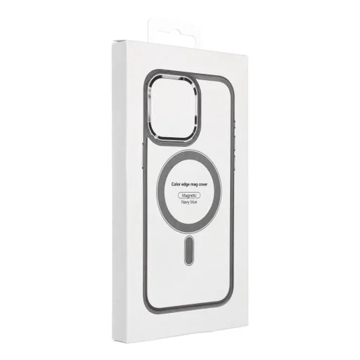 COLOR EDGE MAG COVER tok kompatibilis MagSafe-el IPHONE 15 Plushoz, titánium szürke - 6