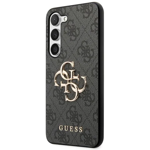 GUESS puzdro pre Samsung Galaxy S23 FE GUHCS23FE4GMGGR (Big Metal Logo) sivé - 2