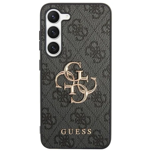 GUESS puzdro pre Samsung Galaxy S23 FE GUHCS23FE4GMGGR (Big Metal Logo) sivé - 3