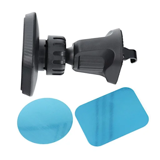 RT-604 mágneses autós telefontartó légbeömlőre univerzális fekete - 6