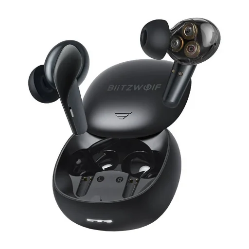 BlitzWolf BW-FYE15 TWS fülhallgató (fekete) - 1