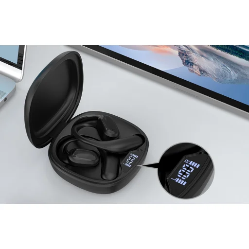 TWS Fülhallgató Choetech BH-T25 (fekete) - 3