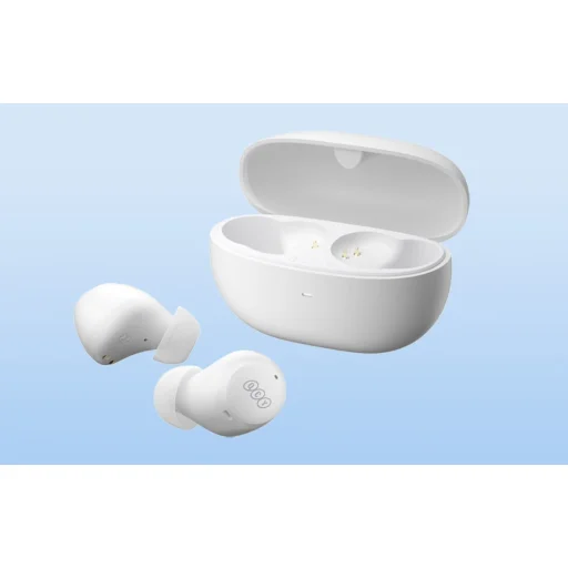  Vezeték nélküli fülhallgató TWS QCY HT07 ÍvBimbók Aktív zajcsökkentés (fehér) - 11