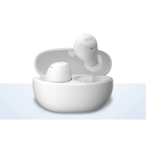  Vezeték nélküli fülhallgató TWS QCY HT07 ÍvBimbók Aktív zajcsökkentés (fehér) - 5