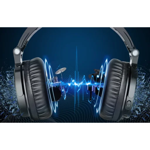 Vezeték nélküli Bluetooth fejhallgató OneOdio Pro C (fekete) - 8