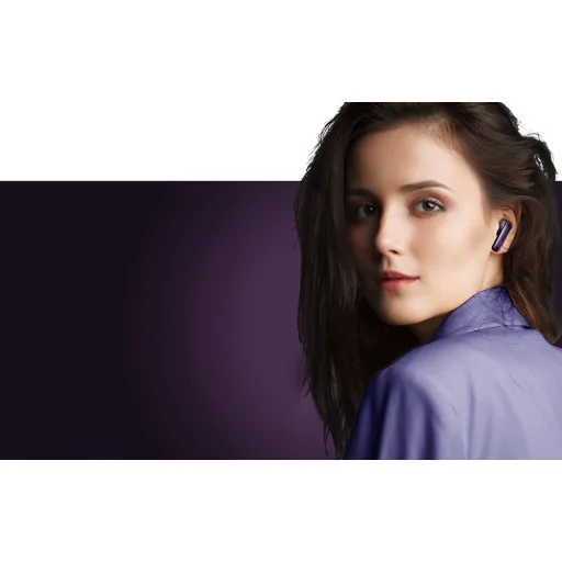 Vezeték nélküli fülhallgató TWS QCY T13x (fekete) - 8