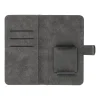 Univerzális fliptok COMMON méret L IPHONE 6 PLUS / 7 PLUS / 8 PLUS / XS MAX / 11 PRO MAX / SAMSUNG S20 FE / S21 FE / S10 PLUS / A10 / A32 / A54 / XIAOMI 12 LITE / HUAWEI P30 PRO fekete thumbnail