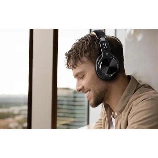 Vezeték nélküli Bluetooth fejhallgató OneOdio Fusion A70 (arany) - 4