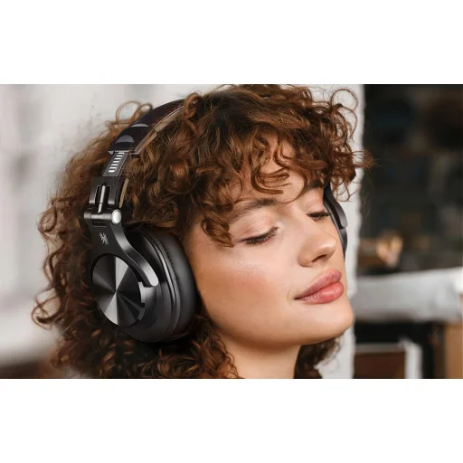 Vezeték nélküli Bluetooth fejhallgató OneOdio Fusion A70 (arany) - 5