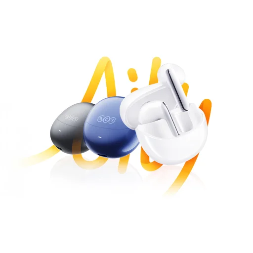  Fülhallgató TWS QCY HT 10 pro, aktív zajszűrős (fekete) - 11