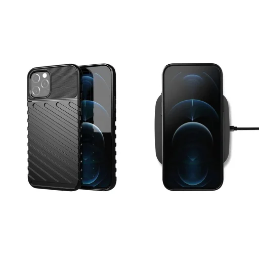 THUNDER tok Samsung Galaxy S25 Plus fekete - 9