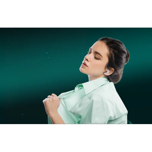 QCY T18 TWS fülhallgató (fehér) - 11